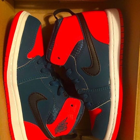 New Air Jordan 1 Retro Russell Westbrook High Top Colorful Sneakers Kicks 9c - Picture 4 of 5